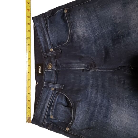 HUDSON Men's Byron Straight Distressed Jeans Size 30 - Picture 2 of 12